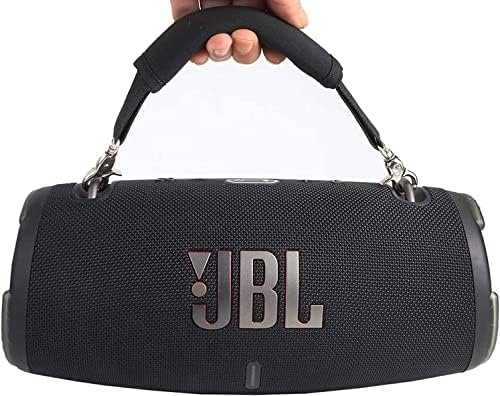 WISDING Removable Speaker Handle Strap for JBL Xtreme/Xtreme 2/ Xtreme 3 Portable Bluetooth Speaker – Only Handle Strap – Black