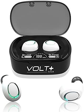 Wireless V5.1 PRO Earbuds Compatible with JBL Tune 120TWS IPX3 Bluetooth Touch Waterproof/Sweatproof/Noise Reduction with Mic (White) Wireless V5.1 PRO Earbuds Compatible with JBL Tune 120TWS IPX3 Bluetooth Touch Waterproof/Sweatproof/Noise Reduction with Mic (White)