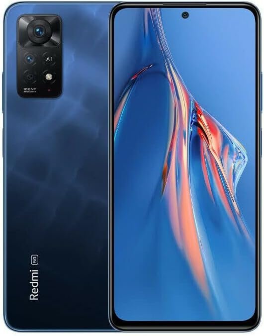 Xiaomi Redmi Note 11 Pro 5G + 4G Global Version 128GB + 6GB Factory Unlocked 6.67″ 108MP Camera Night Mode (Not Verizon Sprint Boost Cricket Metro At&T) + (w/Fast Car Charger Bundle) (11E Sea Glass)