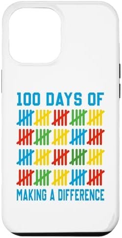 iPhone 15 Pro Max 100 Days Of Difference 100th Day School Teacher Gift Case