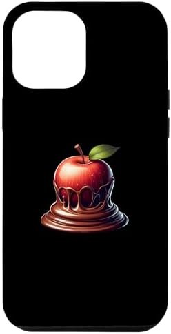 iPhone 15 Pro Max Apple on Chocolate Case